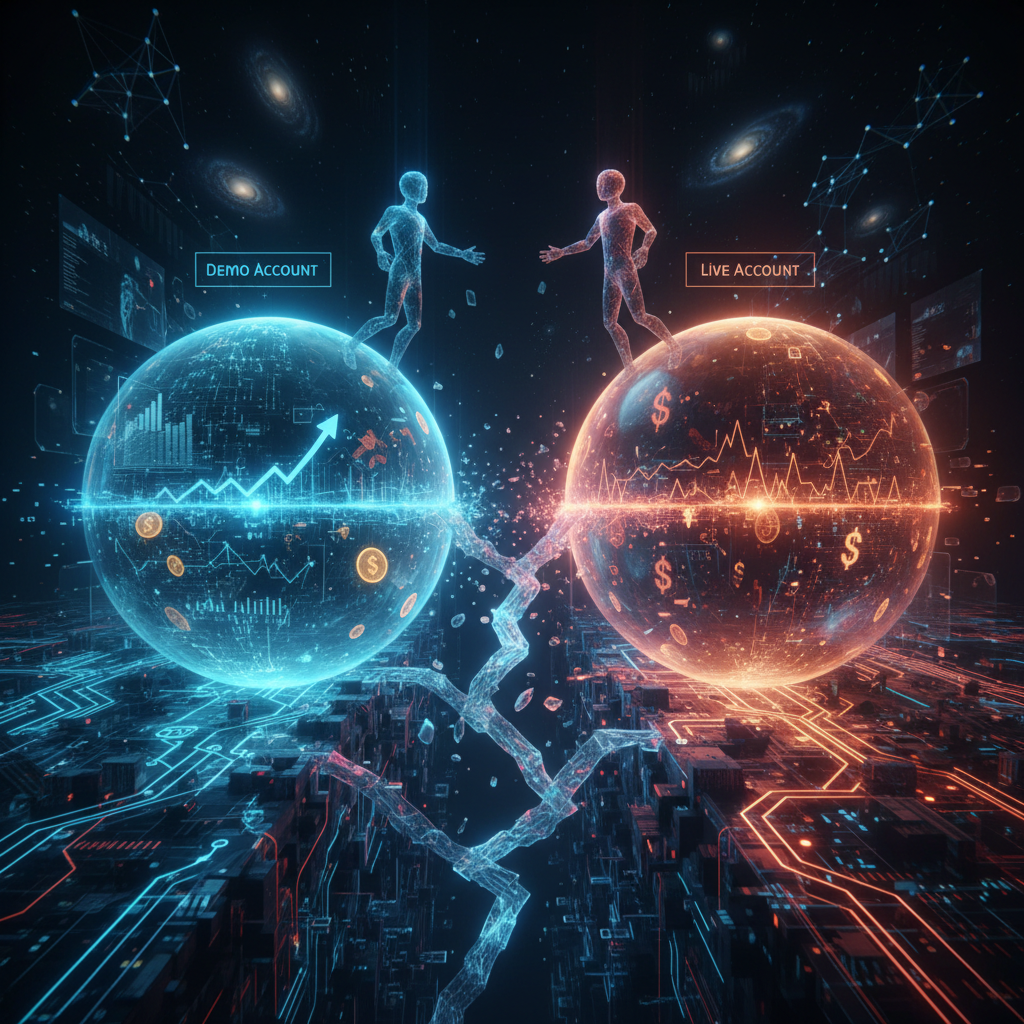 Demo Accounts vs. Live Accounts: The Split-System Deception